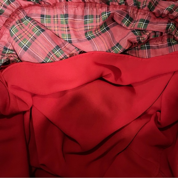 NWT Antonio Melani | Deidre Tartan Plaid Holiday Dress - Picture 11 of 14